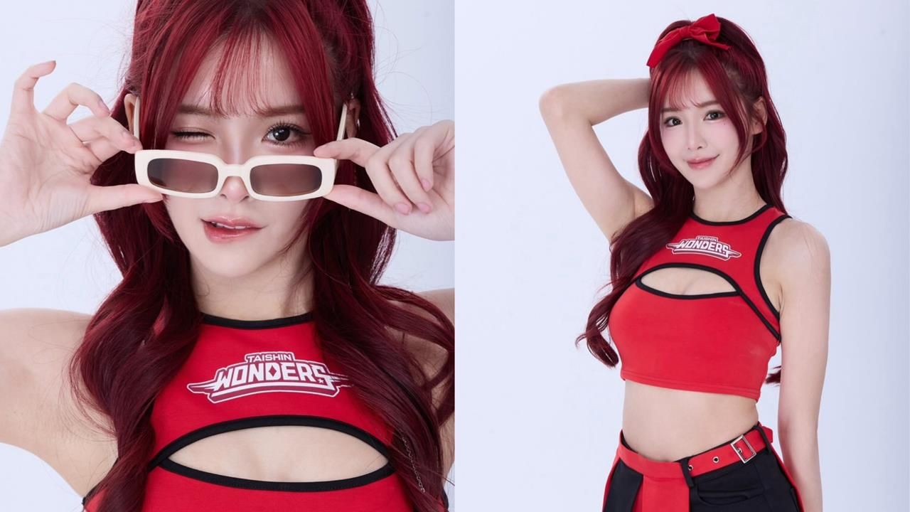 啦啦隊李恩菲新制服「挖空部位」太犯規!極短熱褲曬「修長美腿」辣翻全網