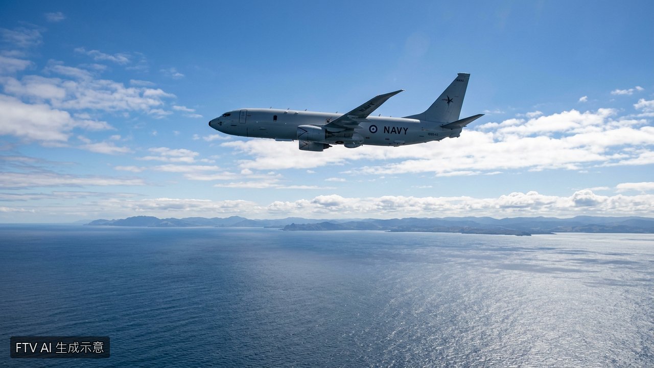 美軍P-8A巡邏機飛越台海　展現自由開放印太承諾