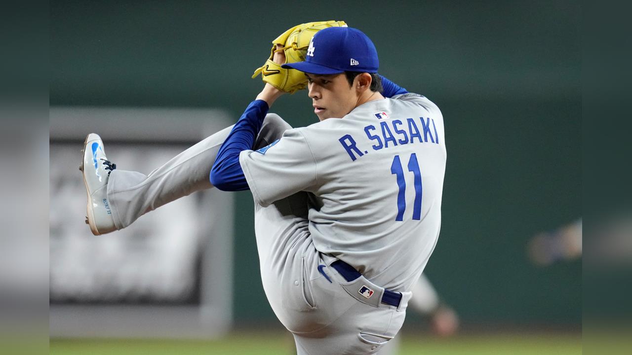MLB(影)／佐佐木朗希是道奇牛棚的「答案」！3球解決勞雷再度飆出100英里火球