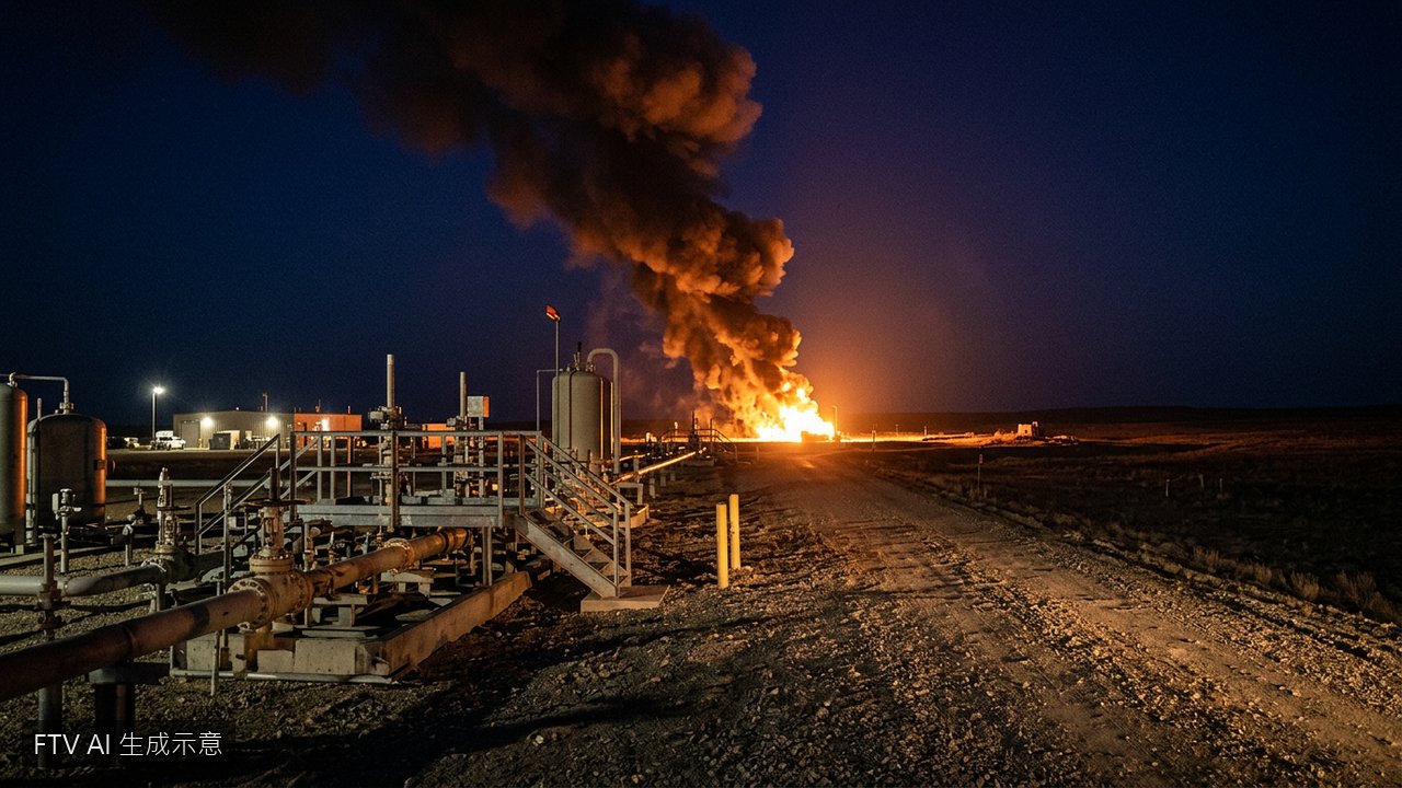 敘利亞天然氣管線爆炸引發大火 3座發電廠停擺限電加劇