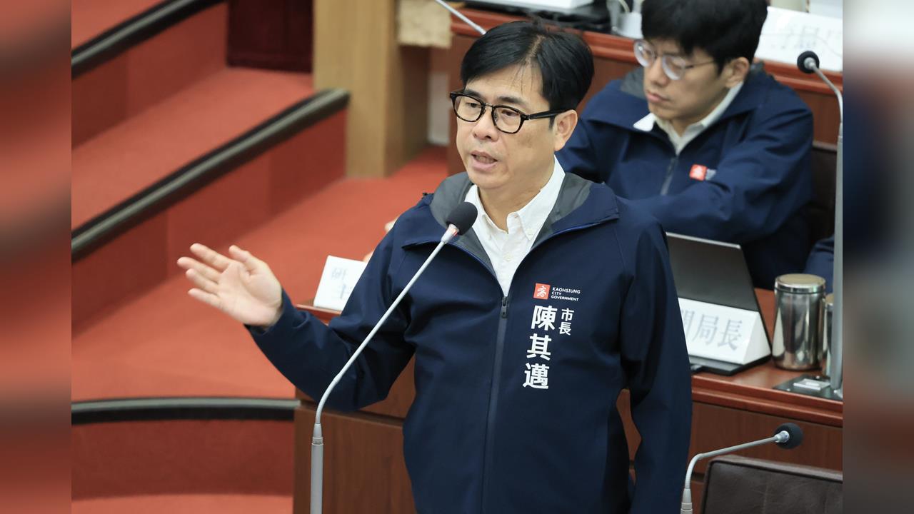 快新聞/談智慧防災應用 陳其邁:啟用無人機勘災、投送物資