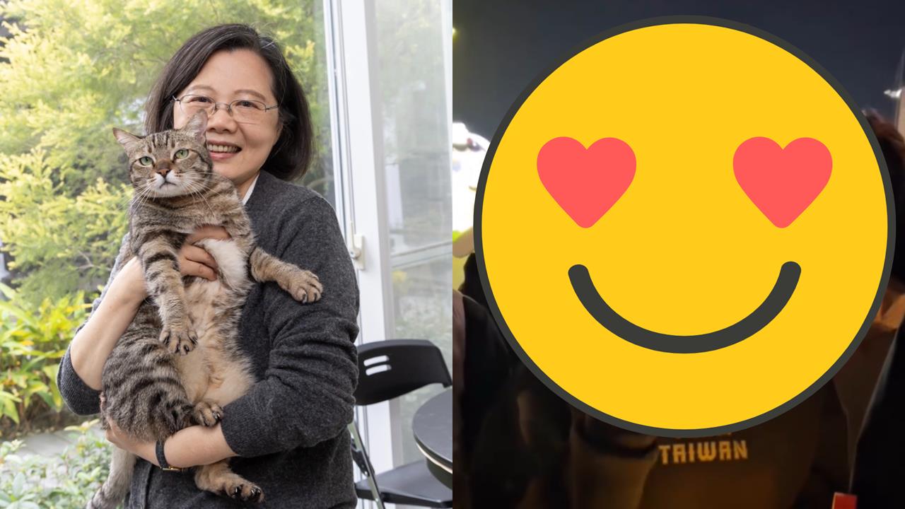 「蕭美琴路邊賣萌」蔡英文看不下去了！親現身「質問1句」網笑：到底誰教妳的