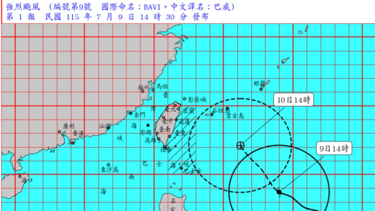 本世紀最肥颱風「巴威」逼台！命理師示警「5命格」有劫數：中2忌外出