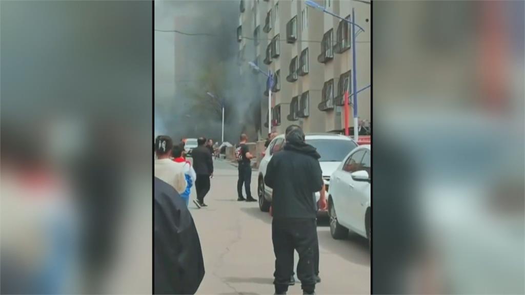 玻璃全震碎！山西太原住宅區突爆炸起火　至少17人受傷