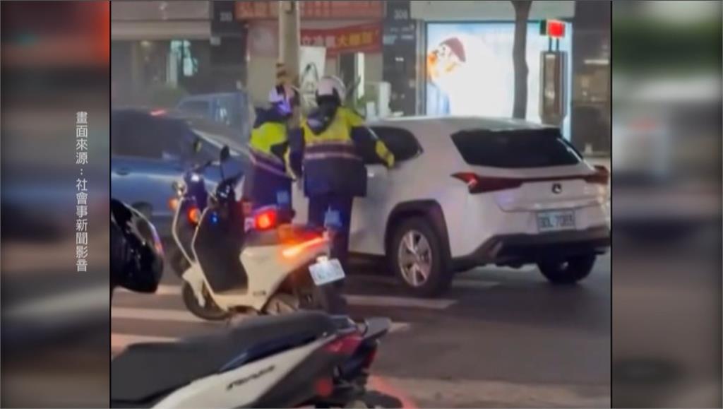 台南酒駕男拒檢加速逃逸！　闖燈撞車公共危險罪送辦