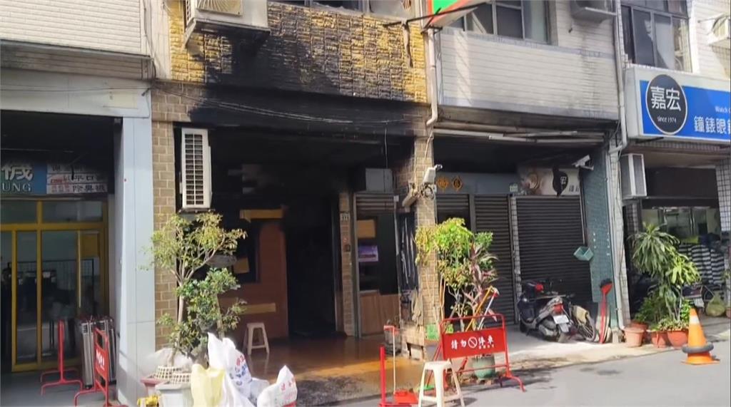 高雄寶石店凌晨燒無情惡火！　母子驚險逃生、財務損失慘重