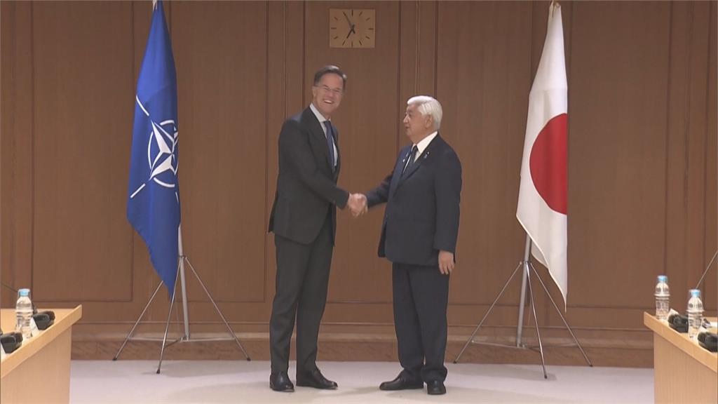 北約秘書長訪日登自衛隊護衛艦　密切關注中國對台軍演