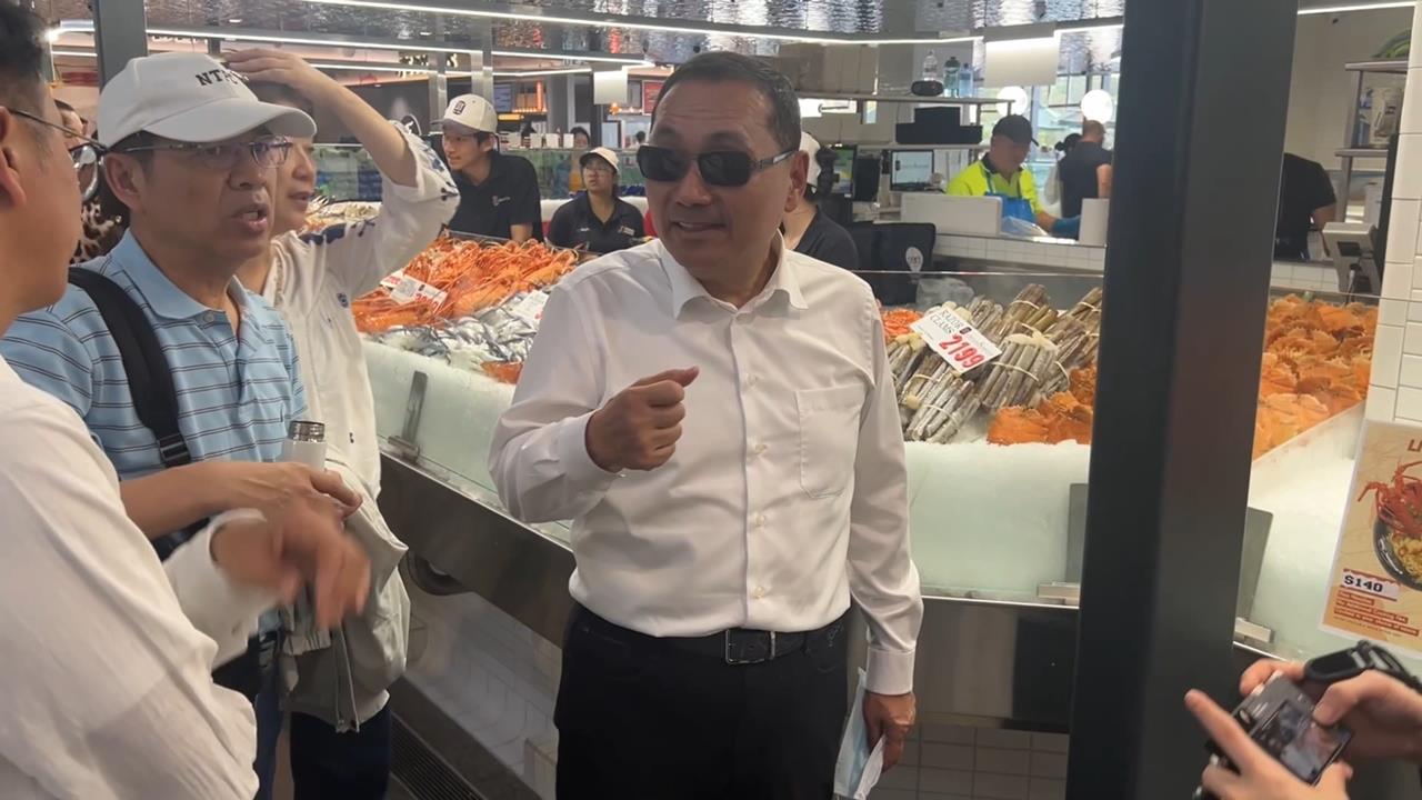 考察雪梨魚市場 侯友宜:借鏡國際 翻轉新北市場