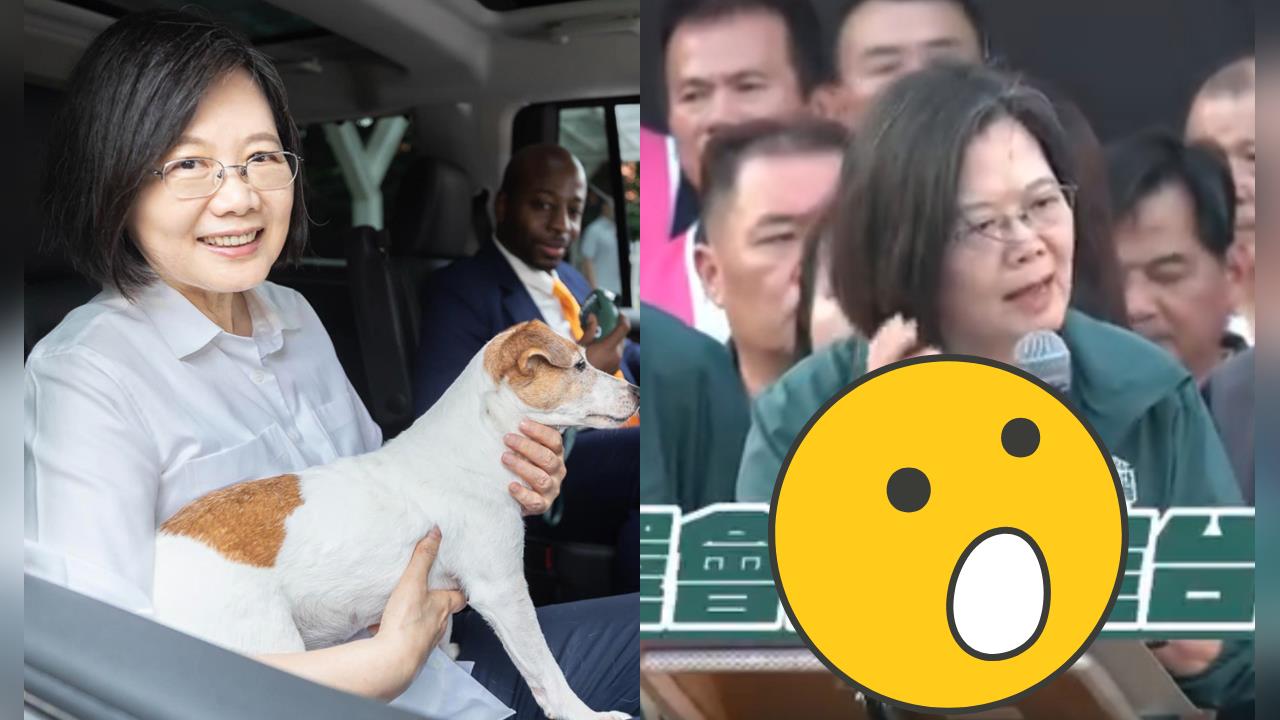 蔡英文2年前「霸氣嗆藍白」舊片被挖！這句預言竟成真…本尊親現身：幹嘛呢？