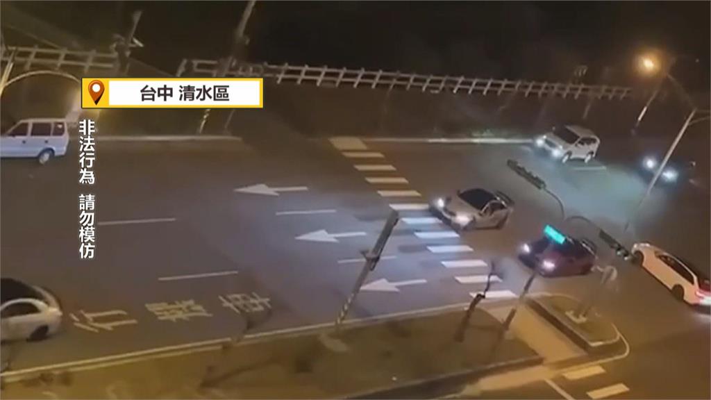 台中海線半夜飆仔出沒擾人清夢 馬路當賽道!警鎖定28車大執法