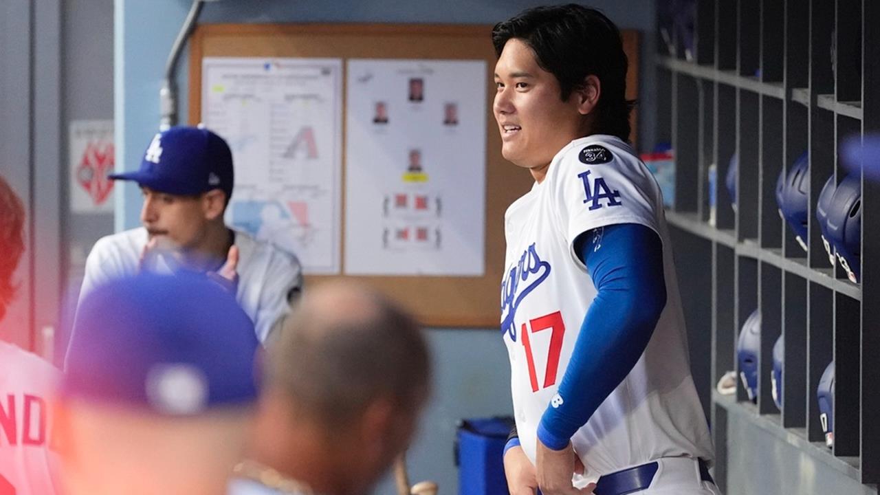 MLB(影)／大谷翔平兩度上壘無用！道奇遭響尾蛇封鎖苦吞完封敗