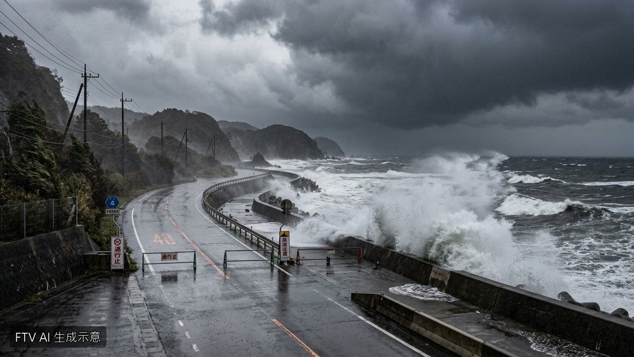 強颱杜鵑逼近東日本　東京關東地區防豪雨土石流