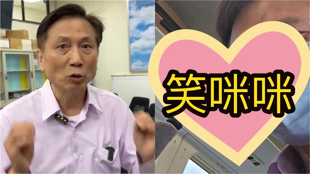 詹江村「赴花蓮挺傅崐萁」嘆:我不一樣!火車遇「已婚舊愛」笑咪咪照曝光