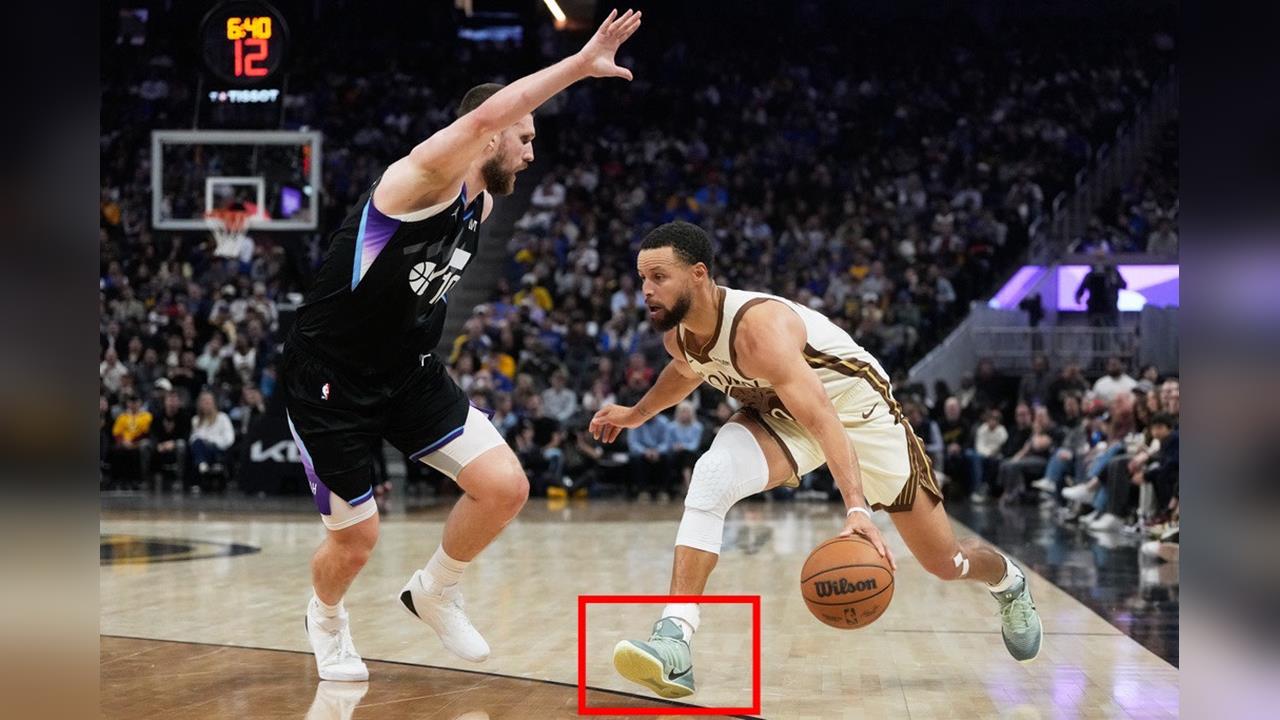 NBA(影)／柯瑞相隔12年再穿這鞋狂砍31分！帶領勇士大勝爵士終止三連敗