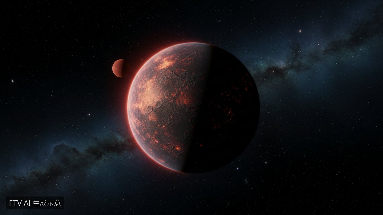 韋伯望遠鏡揭開系外行星真面目！LHS 3844 b 宛如水星般荒涼