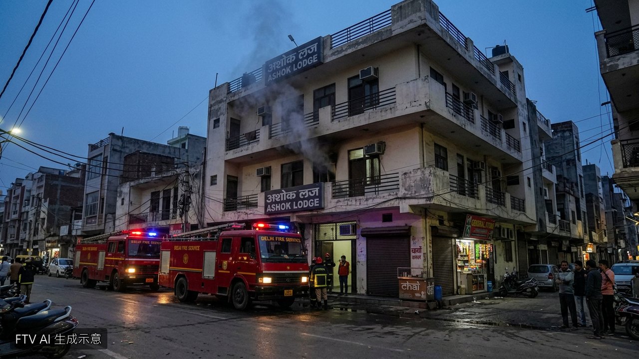 印度加爾各答平價旅館深夜惡火　至少9死6傷