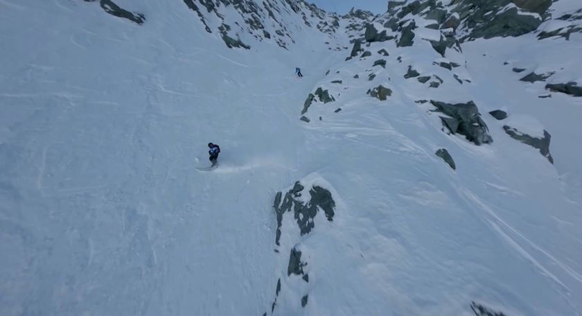 高山自由滑雪秀瑞士登場　高手挑戰極限花式炫技空拍全都錄