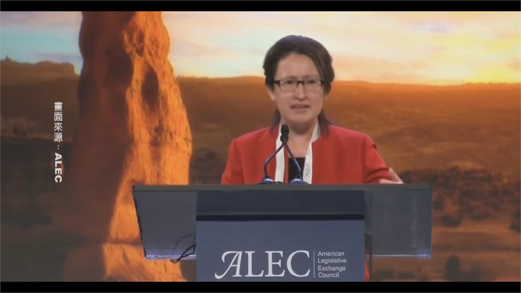 出席ALEC替台發聲　蕭美琴：中國憤怒門檻很低