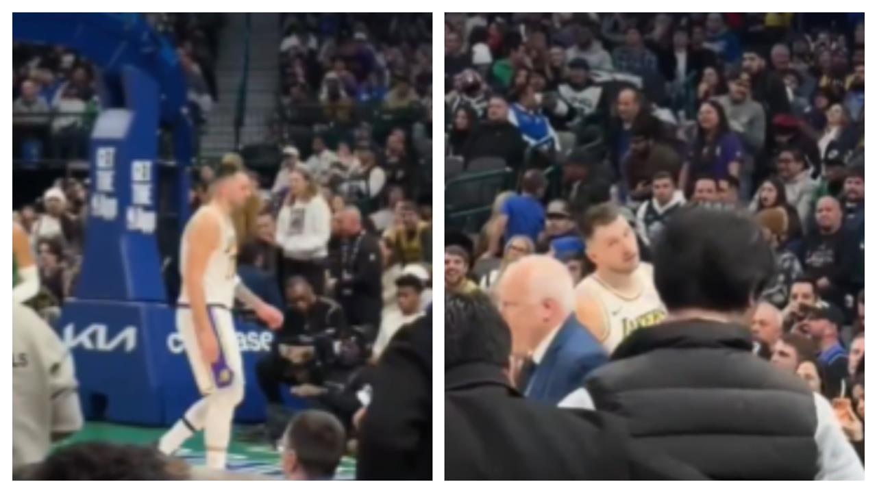 NBA(影)/湖人「東77」忘了轉隊?中場差點走到獨行俠休息室尷尬鬼轉畫面曝光