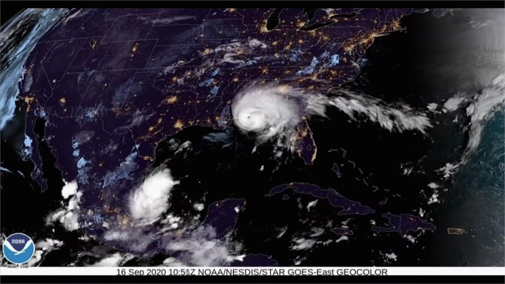 颶風「莎莉」登陸阿拉巴馬州 墨灣沿岸狂風暴雨