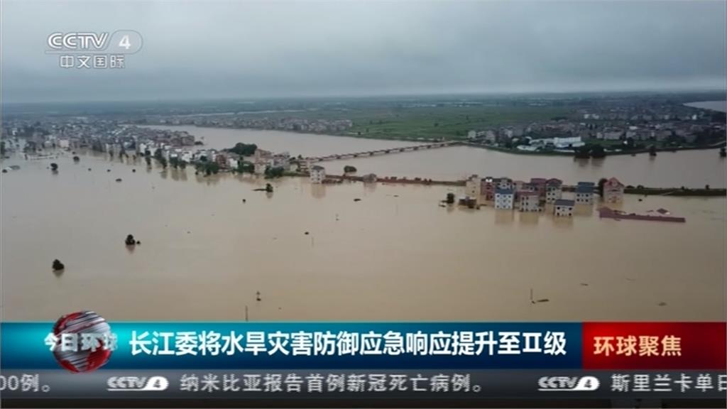 中隔江西湖昌江大堤潰決 百萬人緊急撤離安置