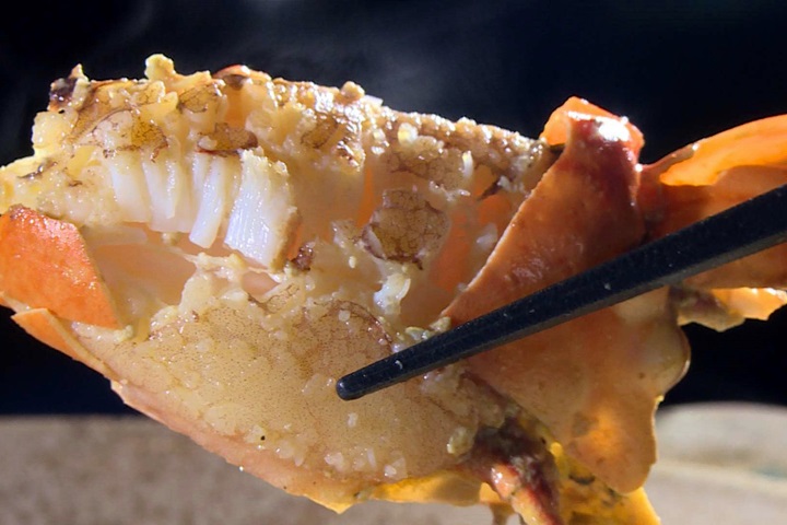 奶油螃蟹襯托海味 螃蟹粥暖心又暖胃