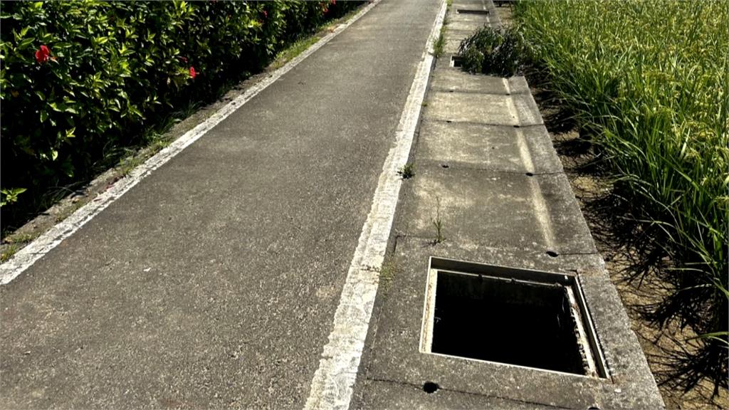 楊梅台31自行車道一整排水溝蓋消失　男子涉竊盜被逮捕