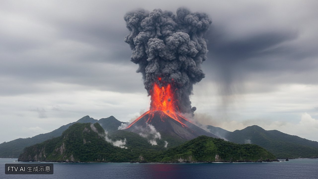 印尼杜科諾火山爆發噴煙10公里 3名登山客失聯搜救行動持續中
