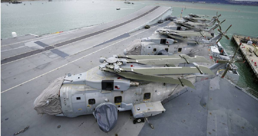 英國海軍直升機訓練演習中墜毀　機上3人全數殉職
