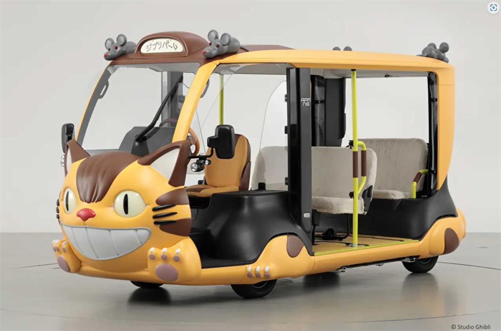 龍貓公車來了！宮崎駿吉卜力公園三月開始試營運　Toyota改裝APMネコバス打造接駁擔當！