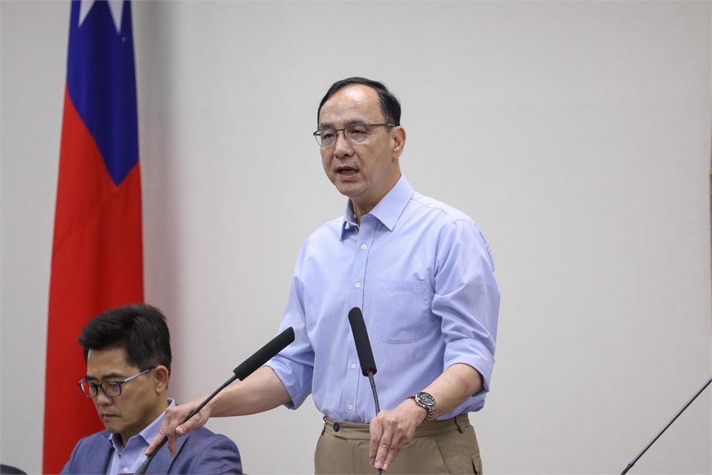 快新聞／宋建樑納粹臂章風暴　朱立倫中常會「大改口」：納粹獨裁全民唾棄