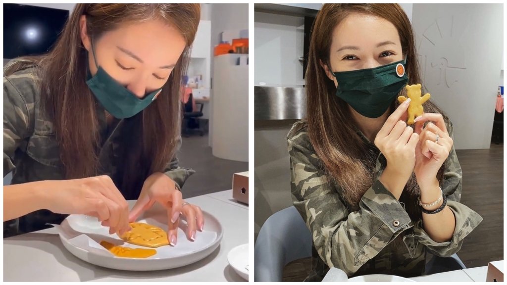 影/女神高宇蓁瘋魷魚遊戲玩椪糖小熊 打火機 舌頭舔通通來 沒招了直喊 你們ㄅㄧㄤˋㄅㄧㄤˋ我好了