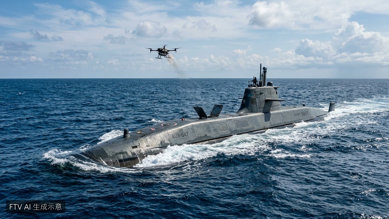 澳洲「幽靈鯊」無人潛艦升級　配備無人機群與水雷