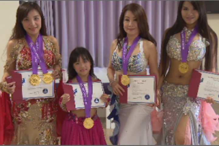新台灣之光！5歲女孩奪肚皮舞世界冠軍