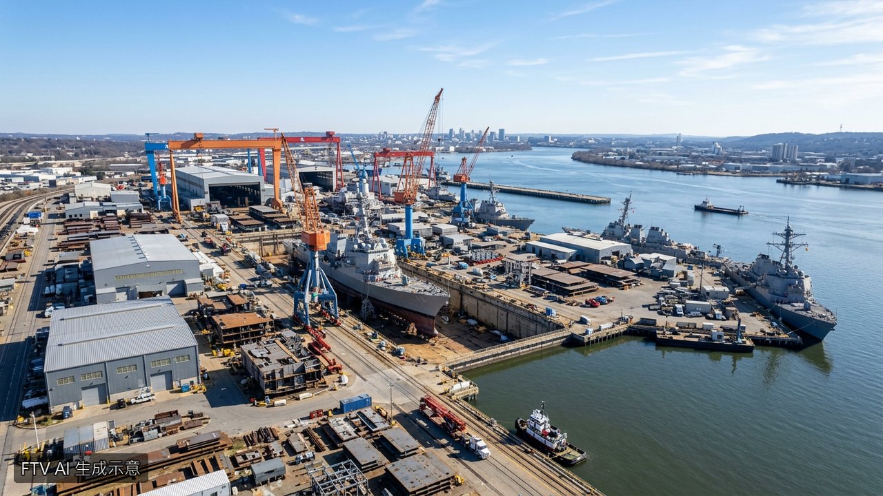 美政府攜手國防科技商　斥資逾2千億建潛艦造船廠