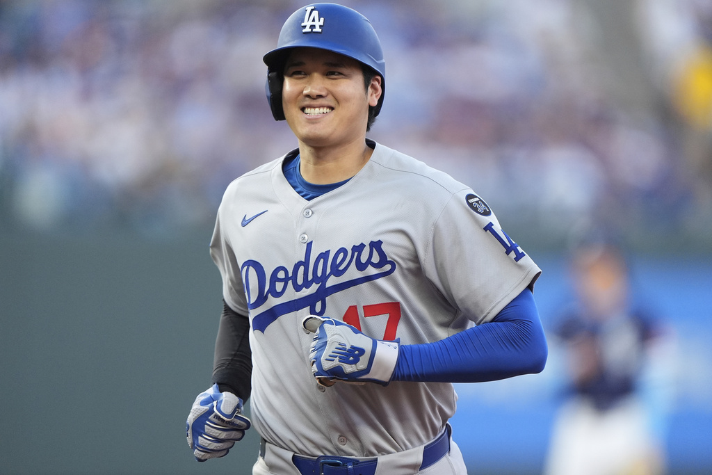 MLB(影)/大谷翔平開轟又掃三壘安!道奇1分差險勝皇家