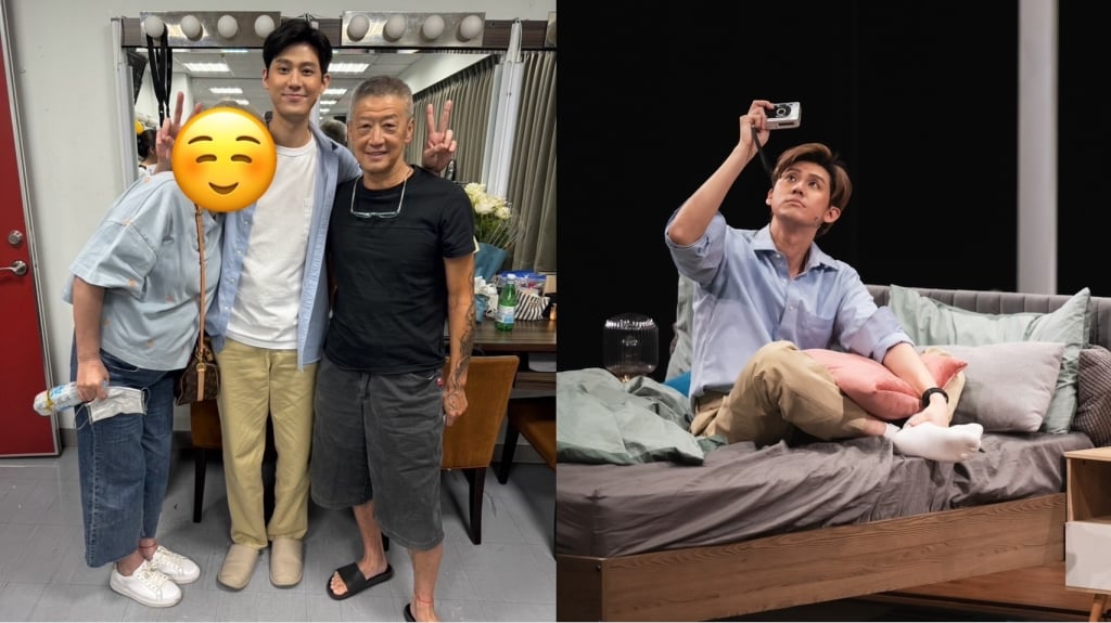 李亞明瞞兒李玉璽看戲給驚喜 ! 誇他甩偶像形象 一夕間長大了