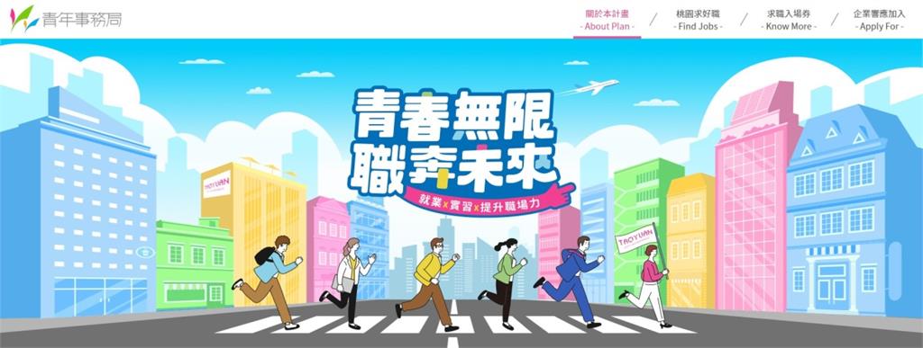 桃園青年局求職網站上線　當新鮮人圓夢神隊友