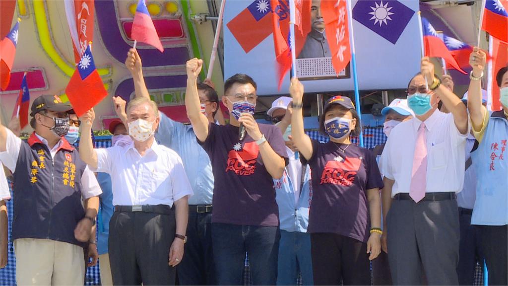 劉盛良與臧幼俠牽線　江啟臣參加九三軍系活動