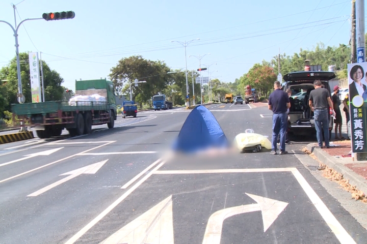 水泥車煞不住！撞兩車輾斃25歲孝孫騎士