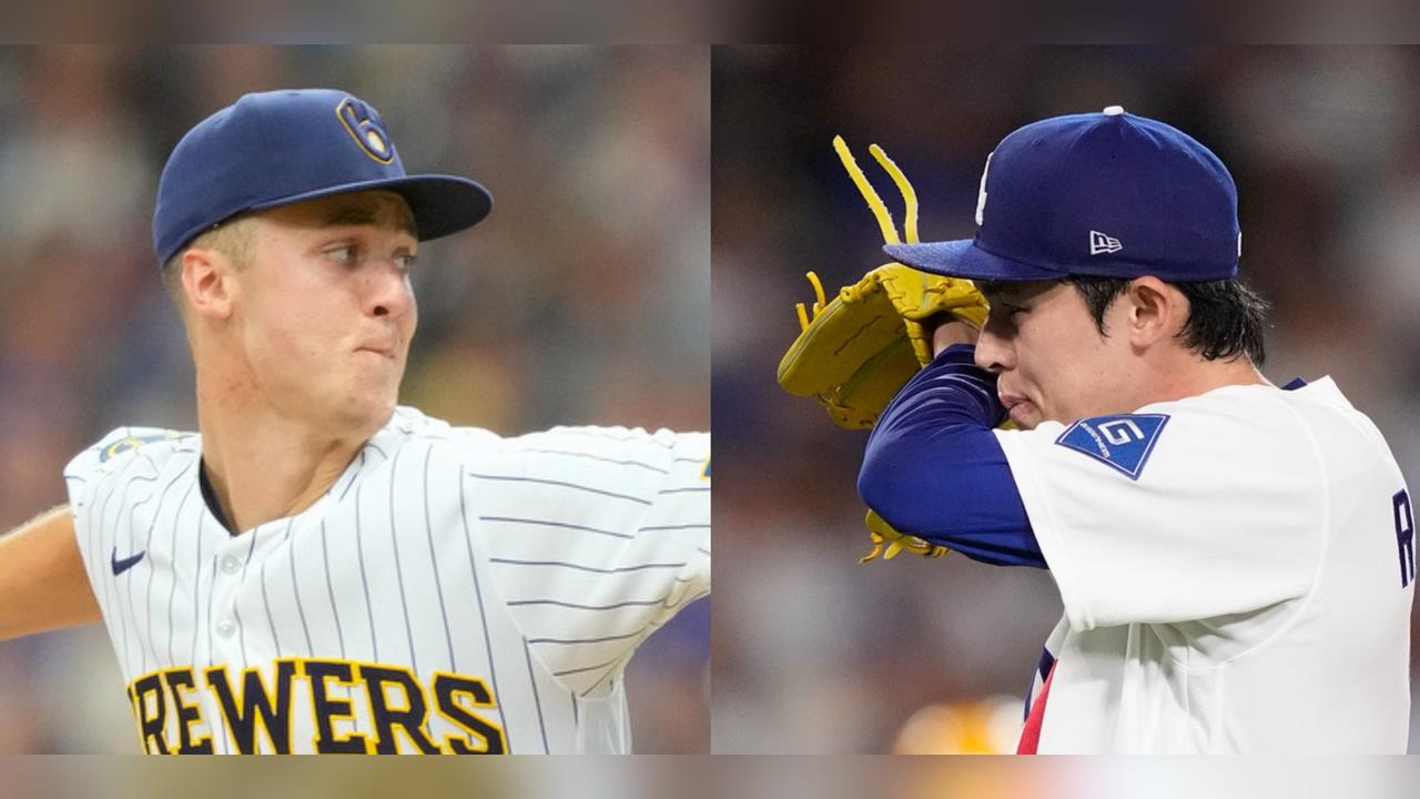 MLB(影)／昨天三振大谷、今天找朗希聊天！兩大「火球男」場邊同框笑開懷