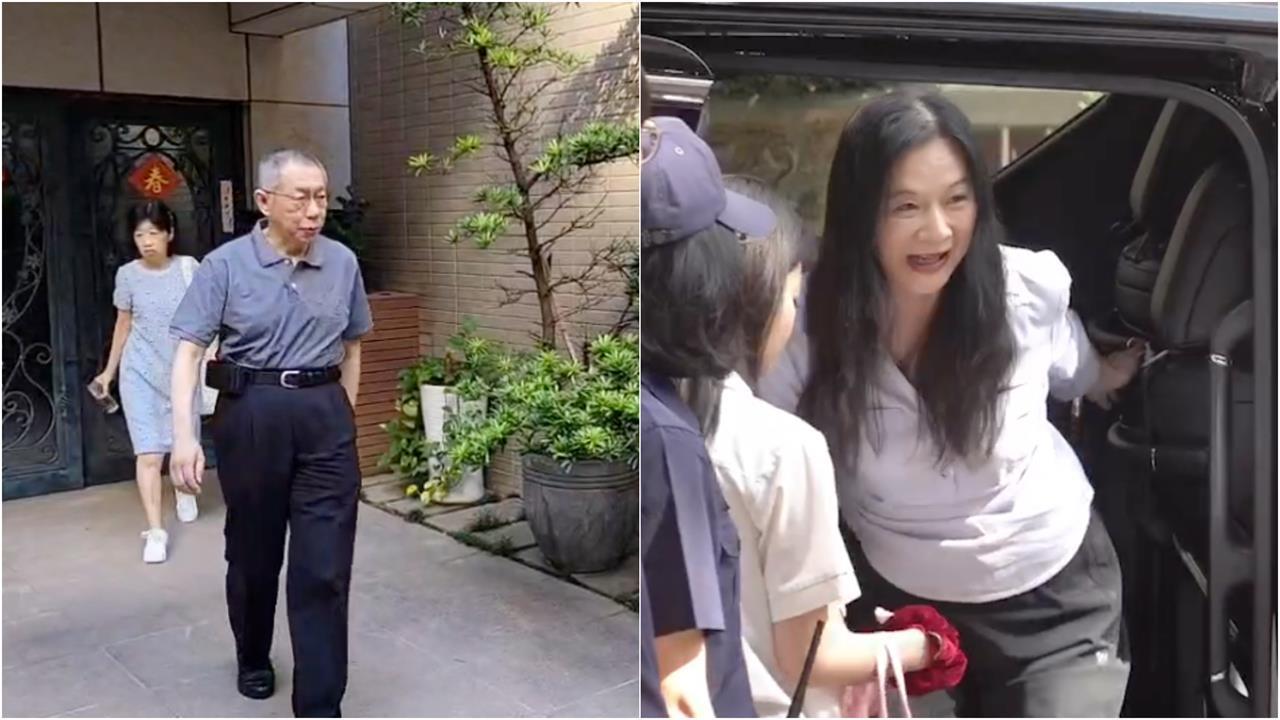 快新聞／結果最快今出爐！柯文哲、應曉薇結束羈押庭訊　回候審室等裁定「免上戒具」