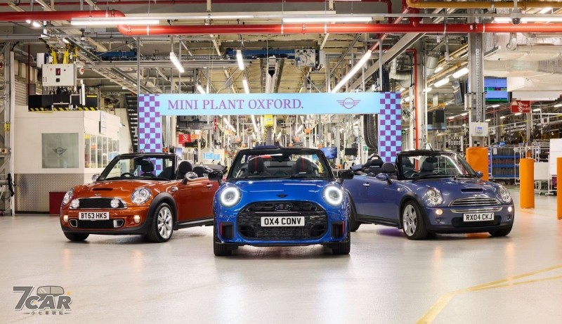 睽違九年重返故鄉　第四代 MINI Cooper Convertible 正式於英國牛津工廠下線