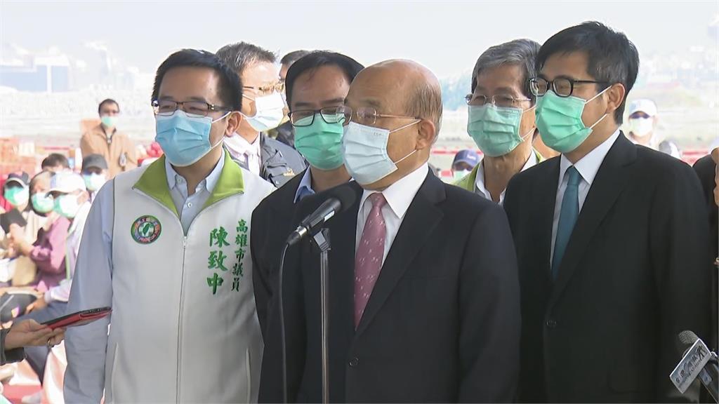 滿意度出現死亡交叉 蘇貞昌:會謙卑檢討