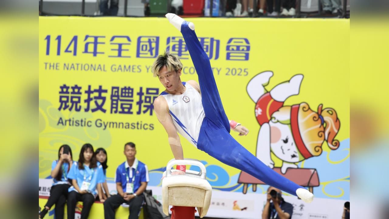 體操／「鞍馬王子」李智凱全運會6連霸！「亞洲貓王」唐嘉鴻單槓連4年稱王