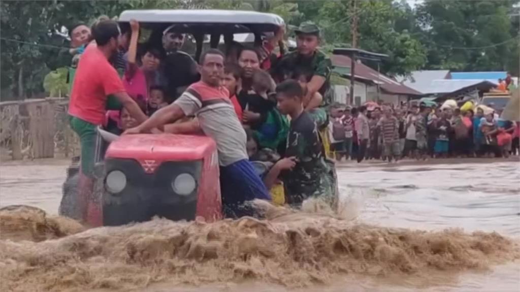印尼、東帝汶水患慘 上百人喪生數千人撤離