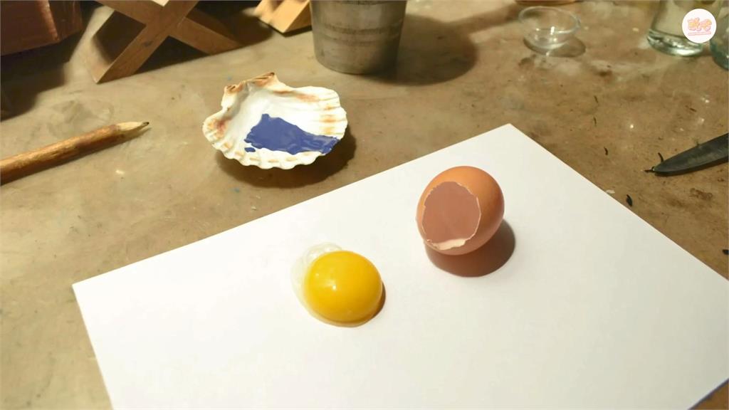 作畫前要先打雞蛋？達人曝文藝復興時期「蛋彩畫」特色：考驗畫家手速