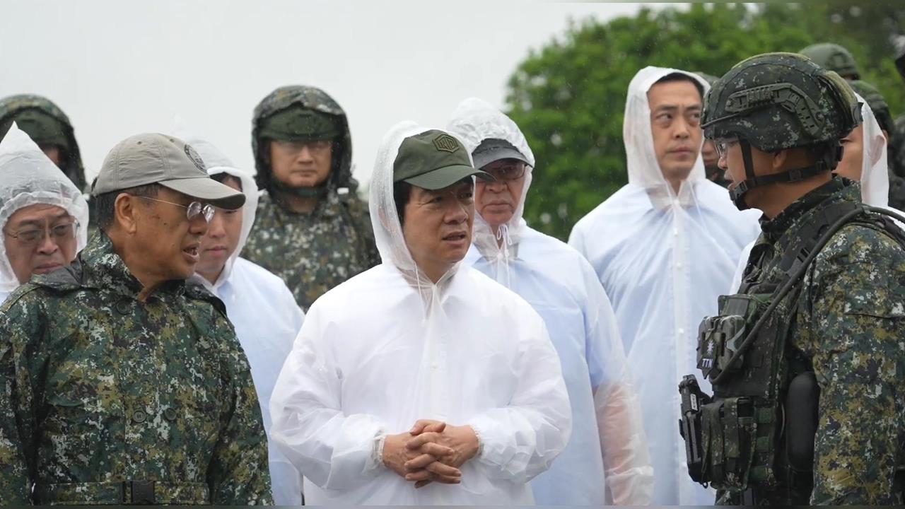 快新聞／賴清德來了！視導漢光演習1大演練　慰勉參演官兵辛勞