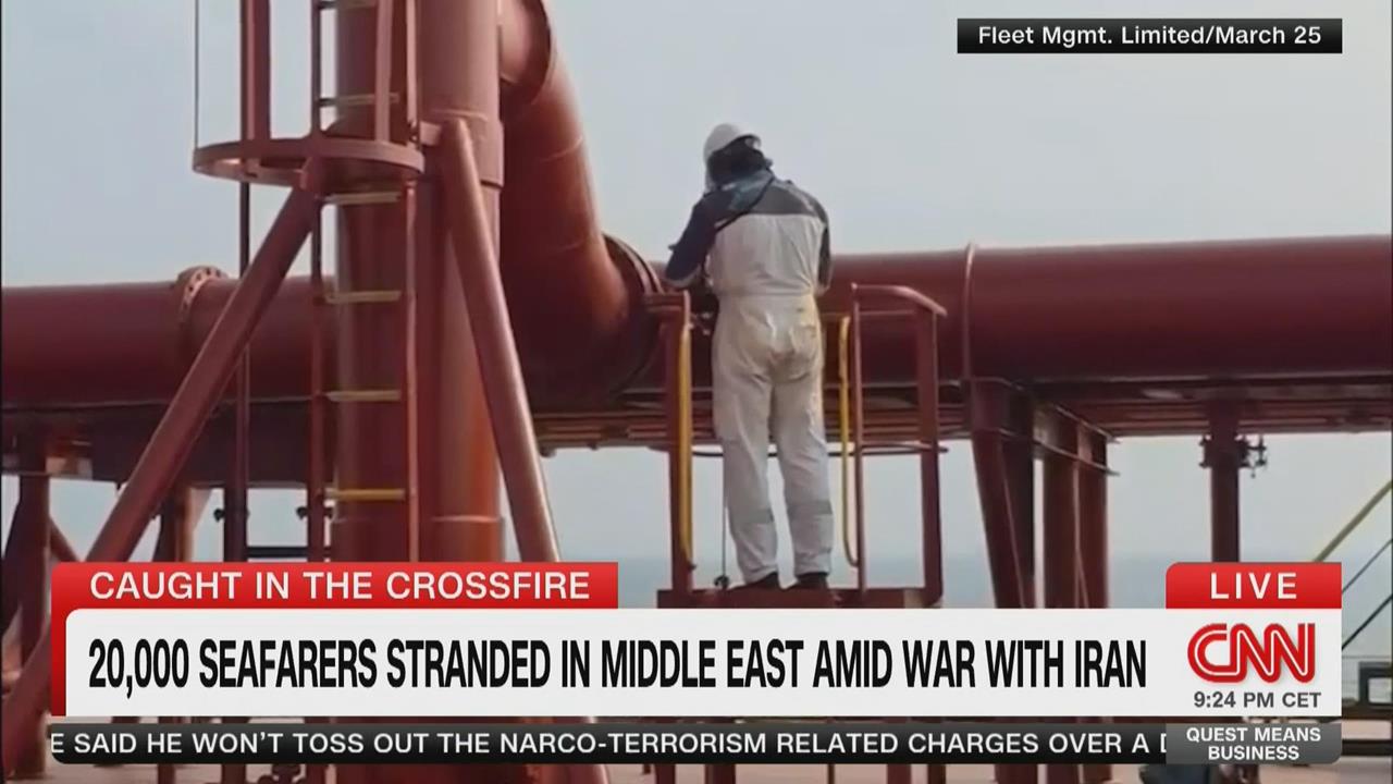 油輪滯留荷姆茲海峽約三週 物資快用盡!2萬名船員身心俱疲