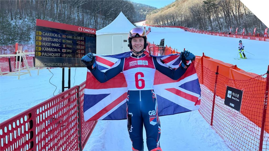冬青奧高山滑雪曲道項目　英國、奧地利小將再添金牌